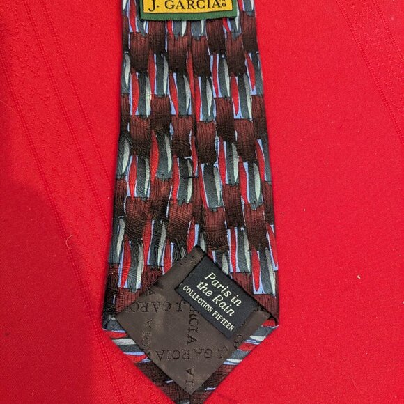 Authentic Vintage Jerry Garcia/Grateful Dead 100% Silk Necktie - Picture 3 of 6